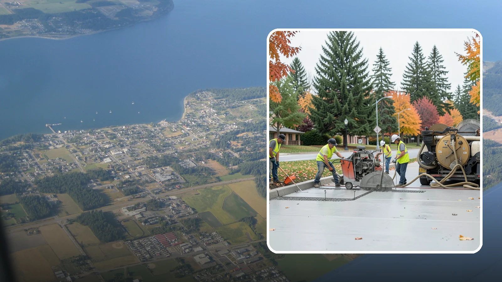 Concrete Cutting in Coupeville, Island County, WA - Precision saw-cutting and core drilling of concrete for utility access, repairs, and demolition prep.