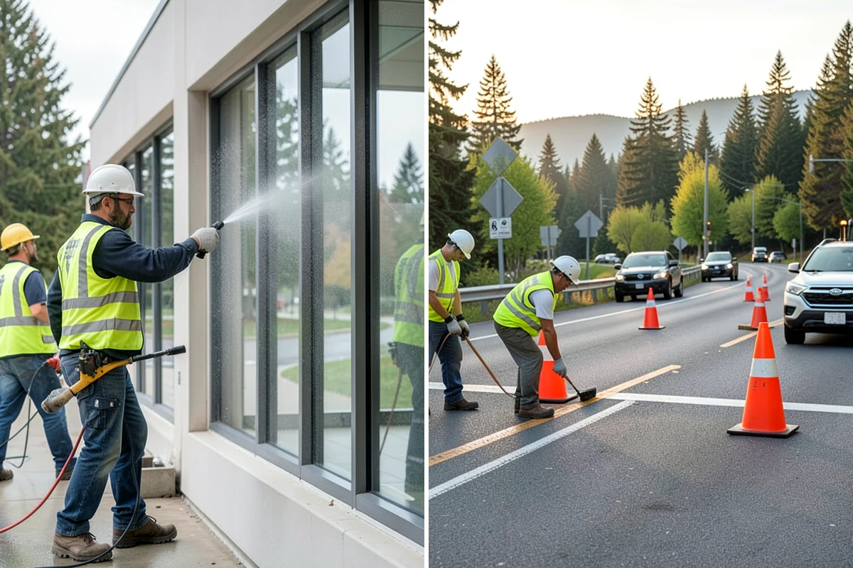 Concrete Cutting in Gig Harbor, Pierce County, WA - Locate embedded utilities and mark the cut lines