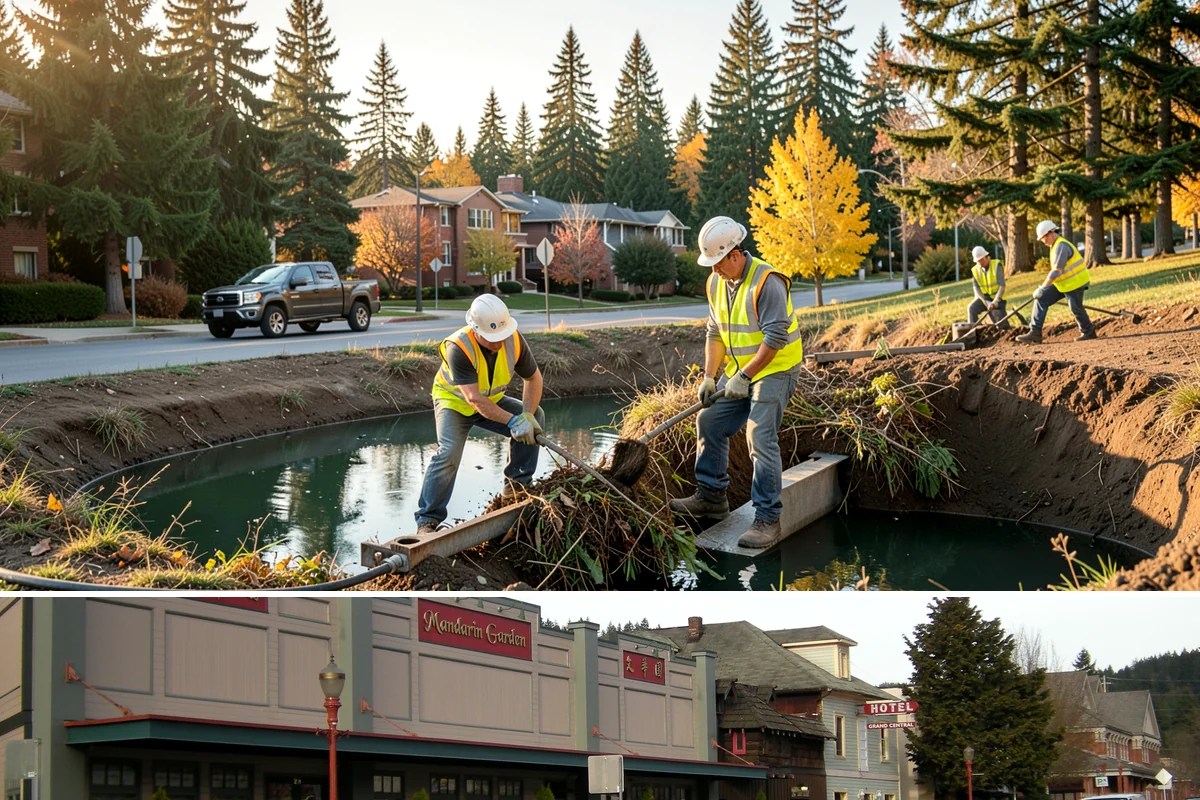 Concrete Cutting in Issaquah, King County, WA - Cutting is a year-round service, frequently mobilized on short notice to support emergency utility repairs.