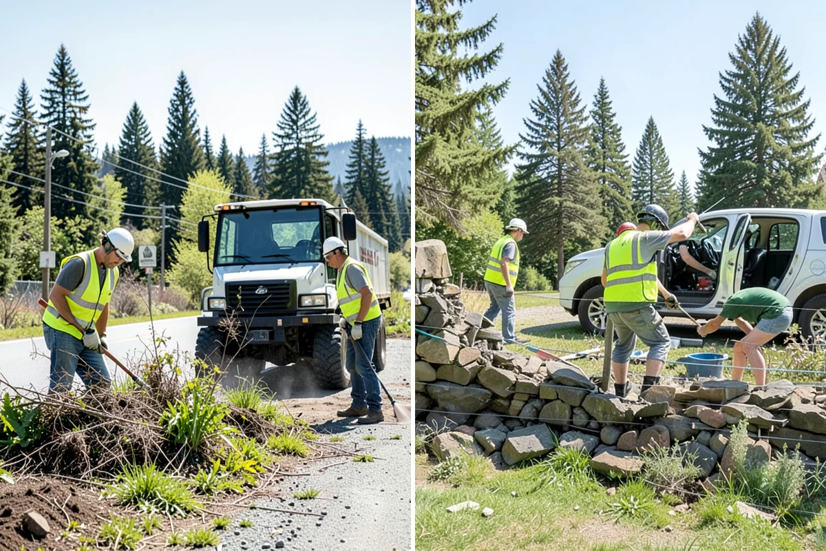 Concrete Cutting in Lake Forest Park, King County, WA - Locate embedded utilities and mark the cut lines