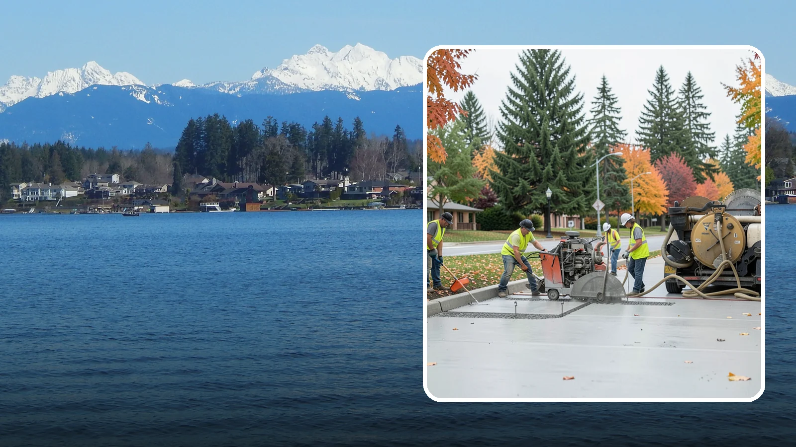Concrete Cutting in Lake Stevens, Snohomish County, WA - Precision saw-cutting and core drilling of concrete for utility access, repairs, and demolition prep.