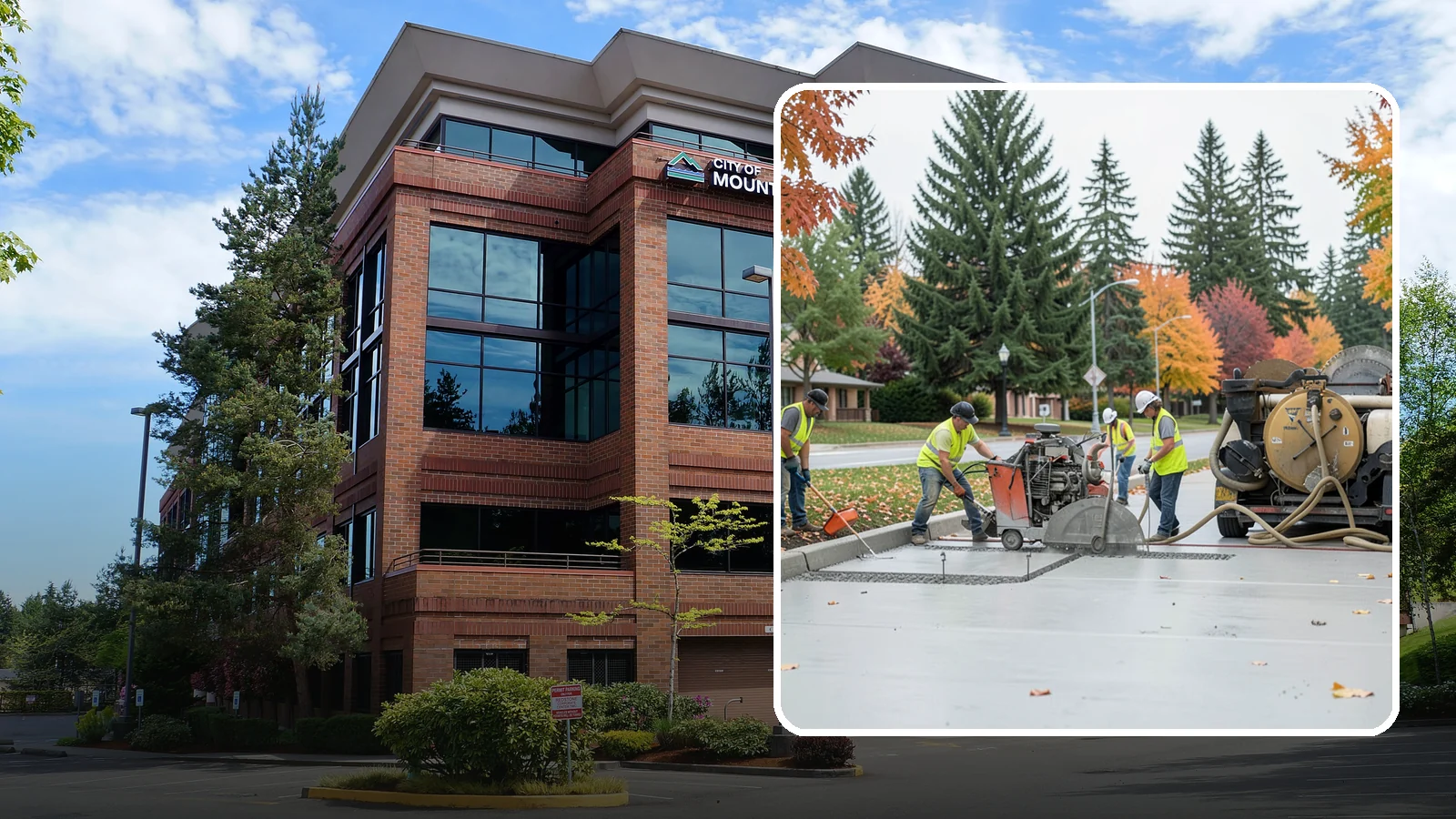 Concrete Cutting in Mountlake Terrace, Snohomish County, WA - Precision saw-cutting and core drilling of concrete for utility access, repairs, and demolition prep.