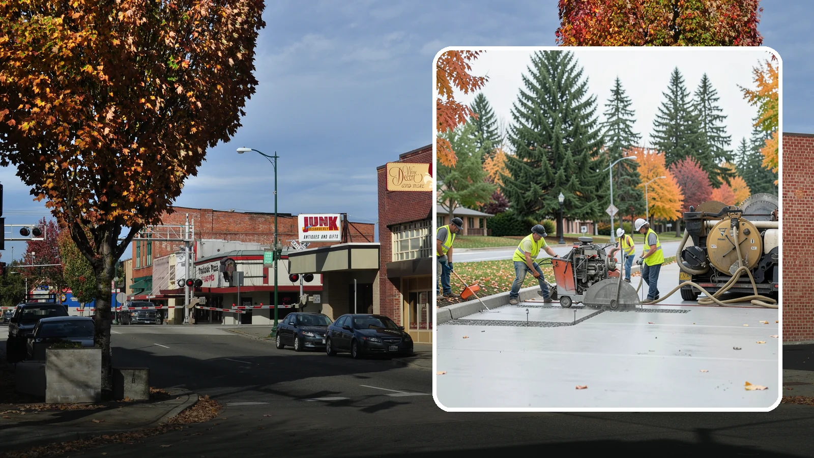 Concrete Cutting in Puyallup, Pierce County, WA - Precision saw-cutting and core drilling of concrete for utility access, repairs, and demolition prep.