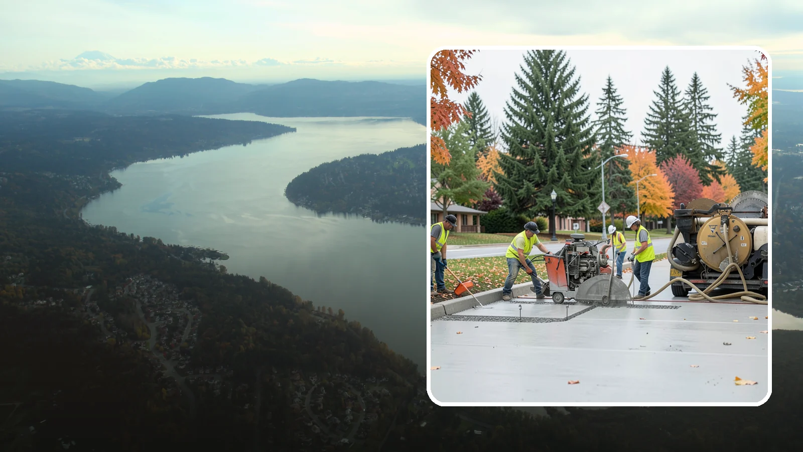 Concrete Cutting in Sammamish, King County, WA - Precision saw-cutting and core drilling of concrete for utility access, repairs, and demolition prep.
