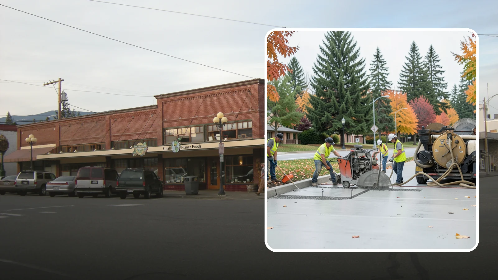 Concrete Cutting in Sedro-Woolley, Skagit County, WA - Precision saw-cutting and core drilling of concrete for utility access, repairs, and demolition prep.