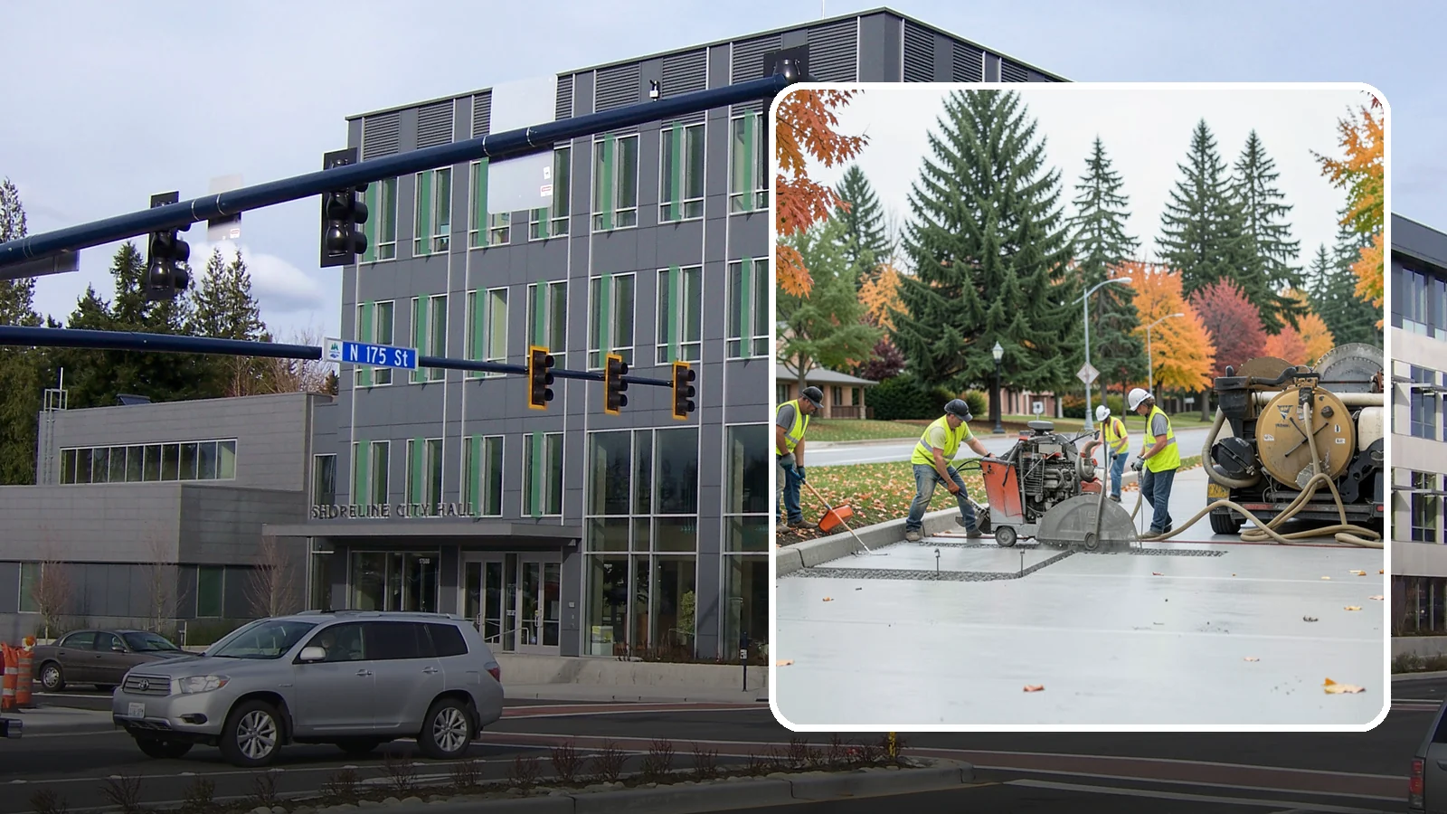 Concrete Cutting in Shoreline, King County, WA - Precision saw-cutting and core drilling of concrete for utility access, repairs, and demolition prep.