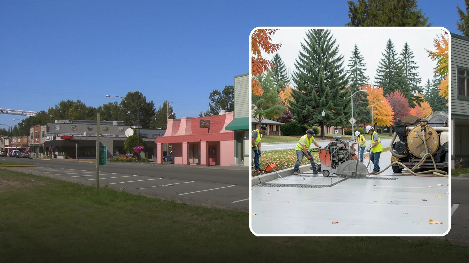 Concrete Cutting in Snoqualmie, King County, WA - Precision saw-cutting and core drilling of concrete for utility access, repairs, and demolition prep.