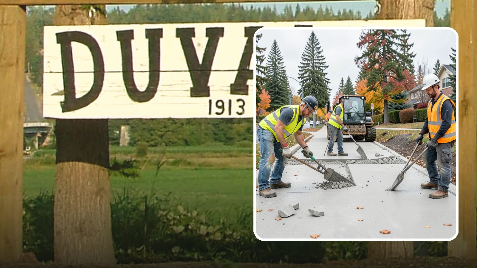 Concrete Demolition in Duvall, King County, WA - Selective concrete demolition and removal that clears the way for reconstruction and utility work.