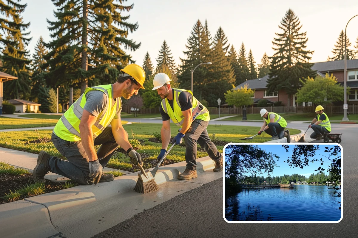 Concrete Demolition in Federal Way, King County, WA - Selective removal that protects adjacent infrastructure