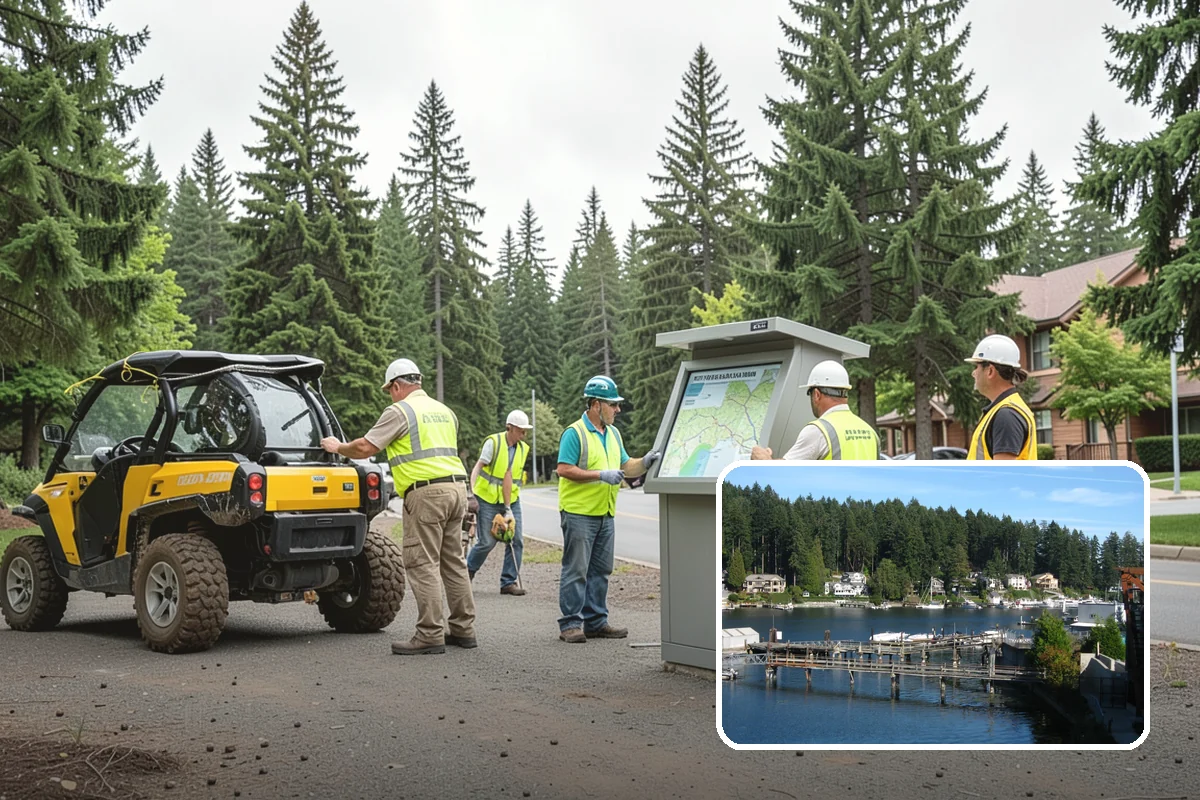 Concrete Demolition in Gig Harbor, Pierce County, WA - Selective removal that protects adjacent infrastructure