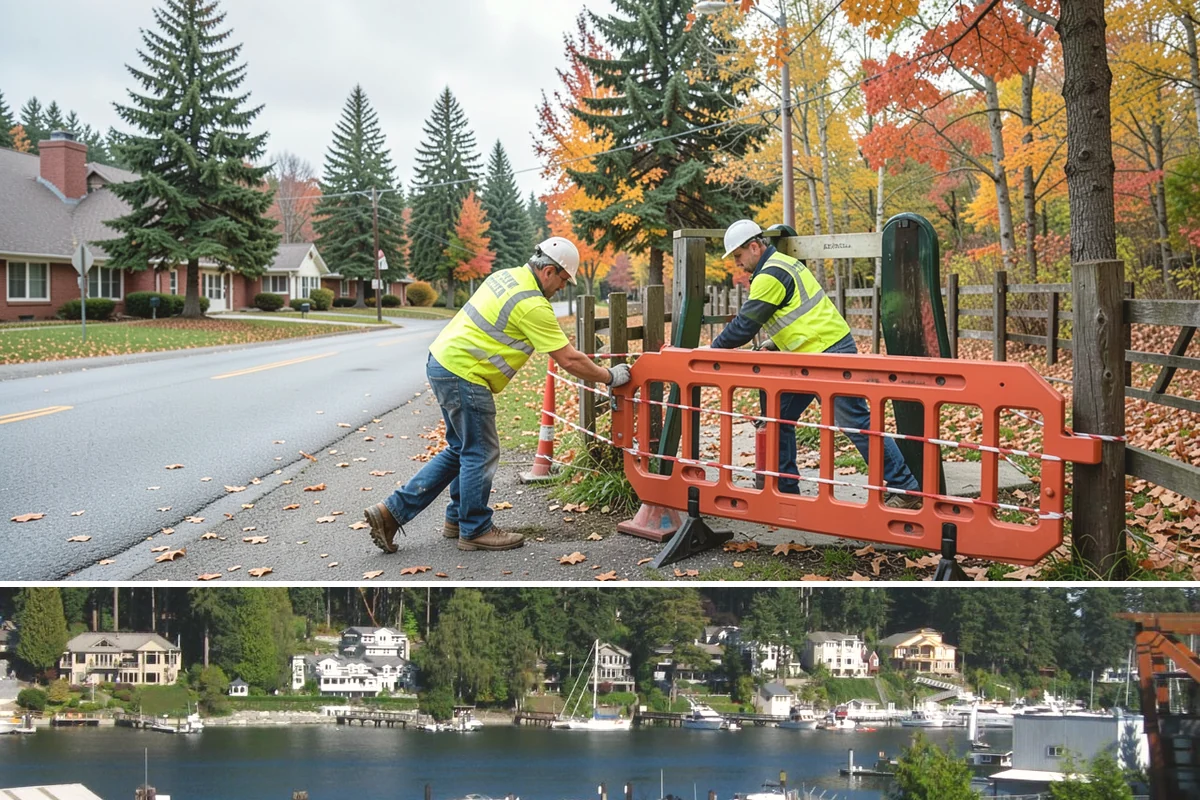 Concrete Demolition in Gig Harbor, Pierce County, WA - Demolition can proceed year-round and is typically scheduled immediately ahead of the reconstruction it enables.