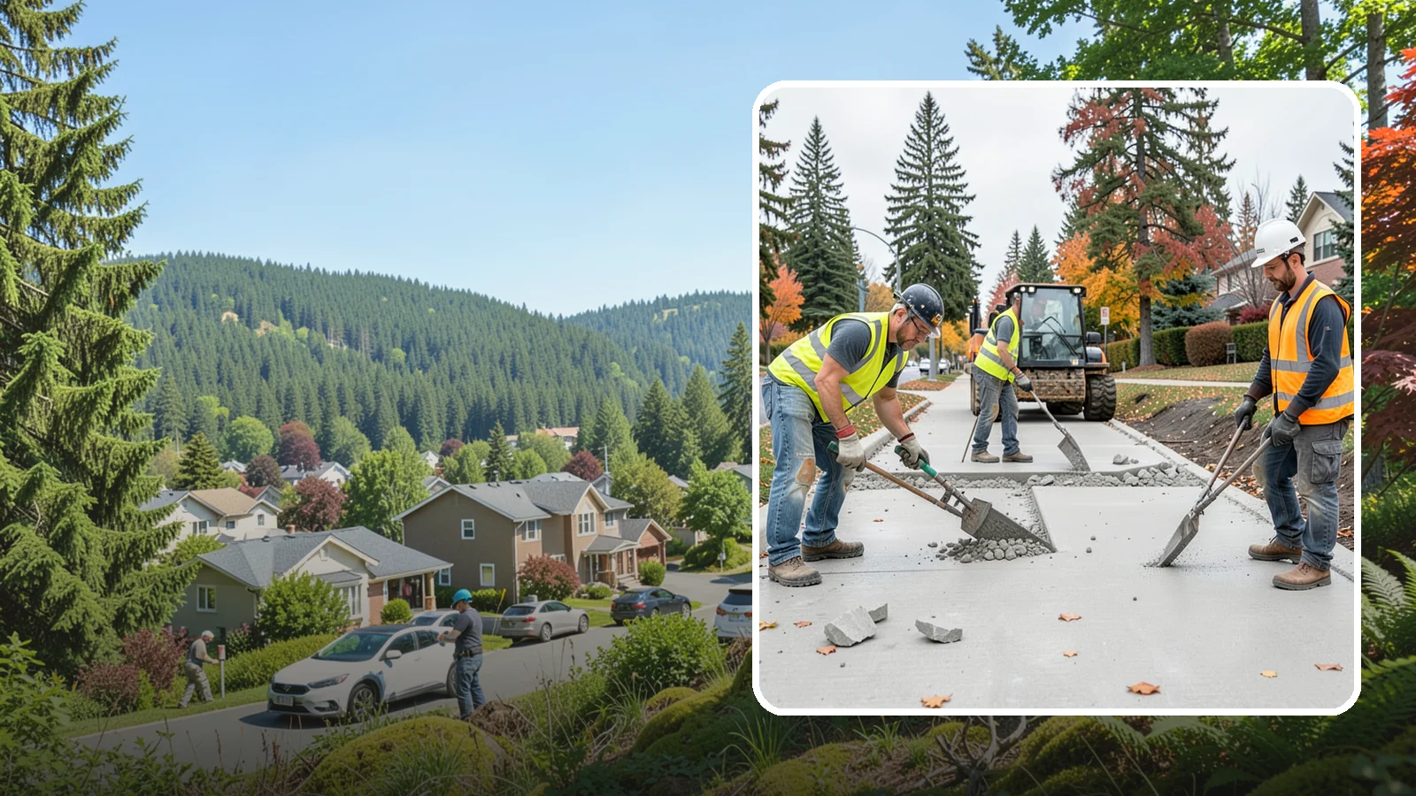Concrete Demolition in Index, Snohomish County, WA - Selective concrete demolition and removal that clears the way for reconstruction and utility work.