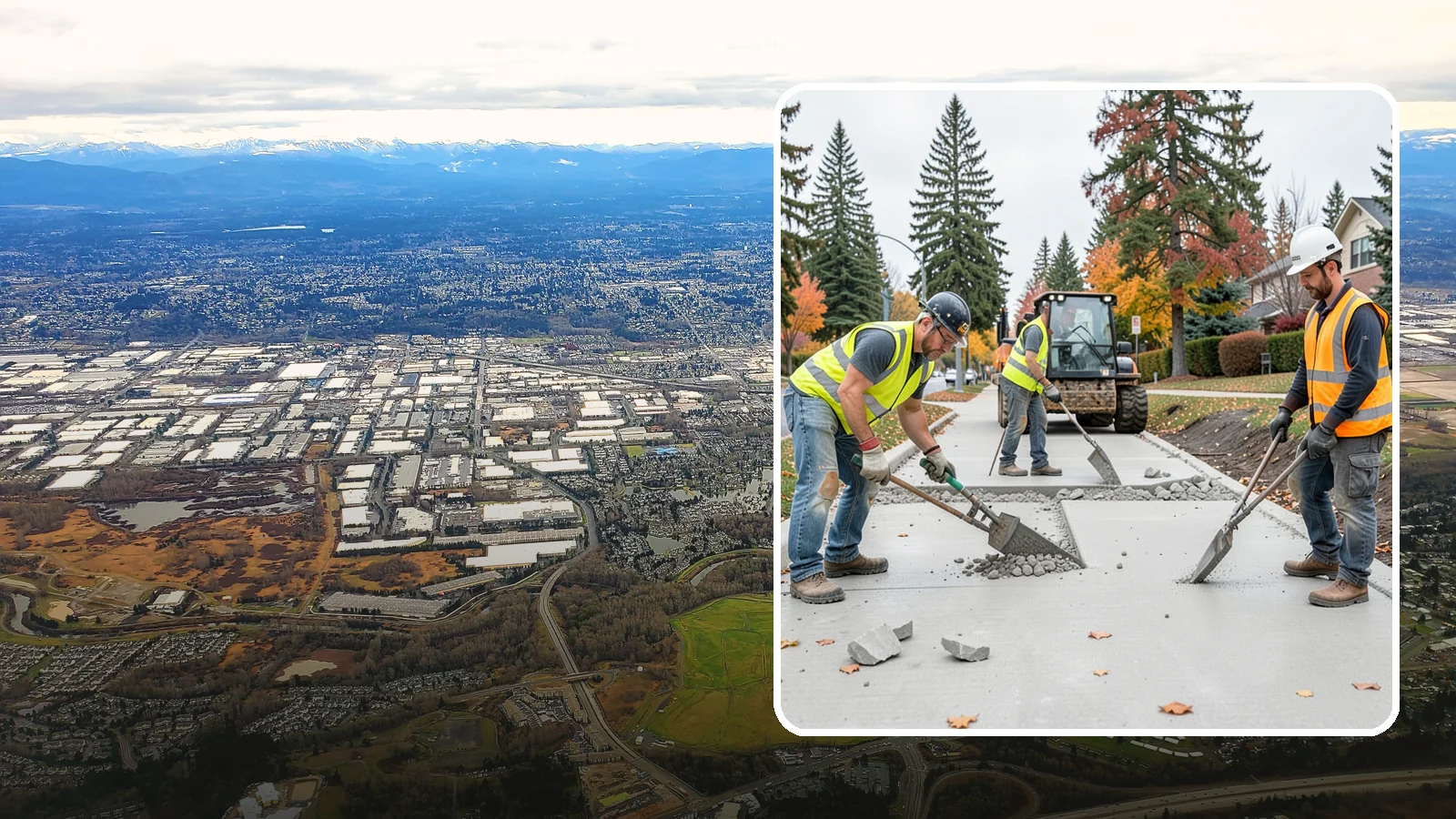 Concrete Demolition in Kent, King County, WA - Selective concrete demolition and removal that clears the way for reconstruction and utility work.