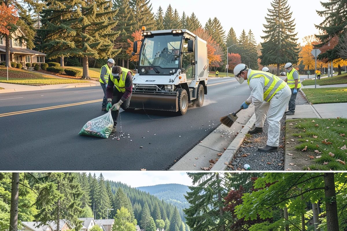 Concrete Demolition in Lake Forest Park, King County, WA - Demolition can proceed year-round and is typically scheduled immediately ahead of the reconstruction it enables.