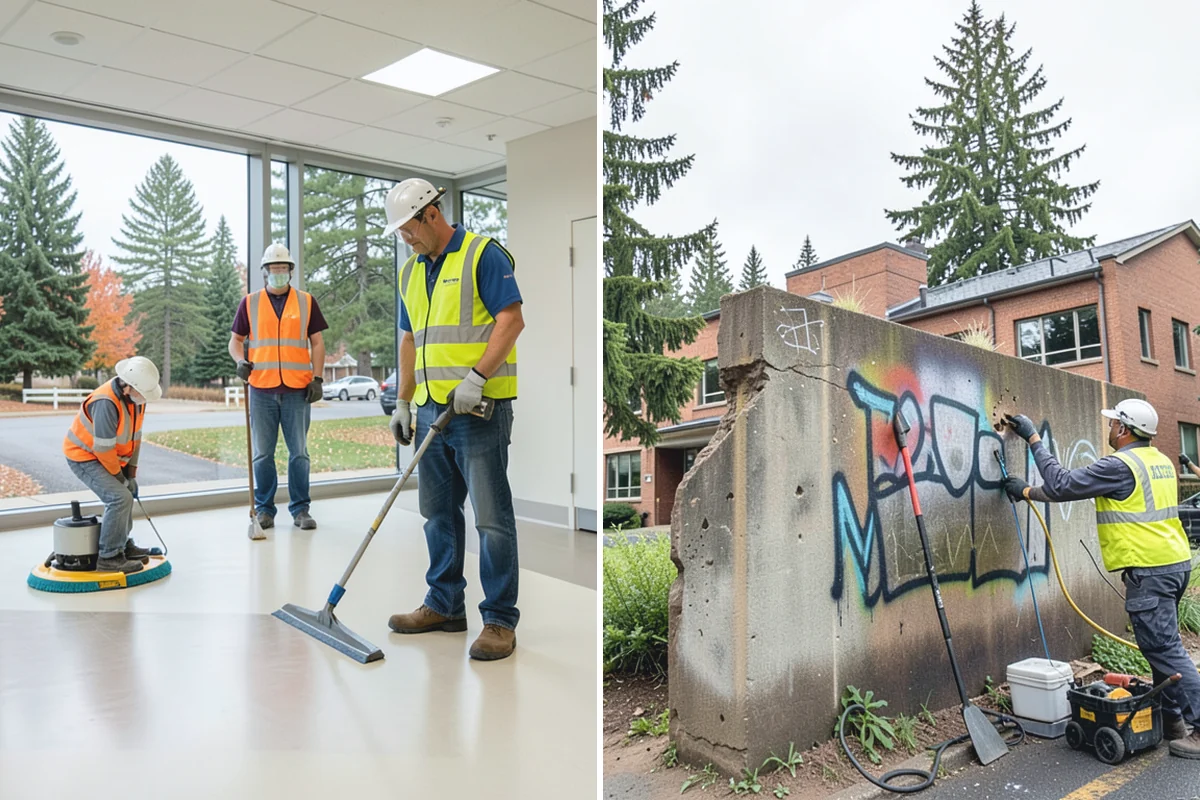 Concrete Demolition in Medina, King County, WA - Mark protected utilities and set the demolition limits