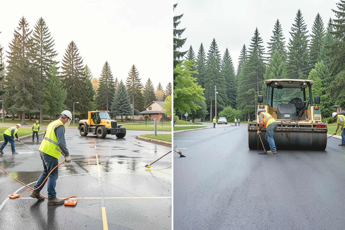 Concrete Demolition in Mercer Island, King County, WA - Mark protected utilities and set the demolition limits
