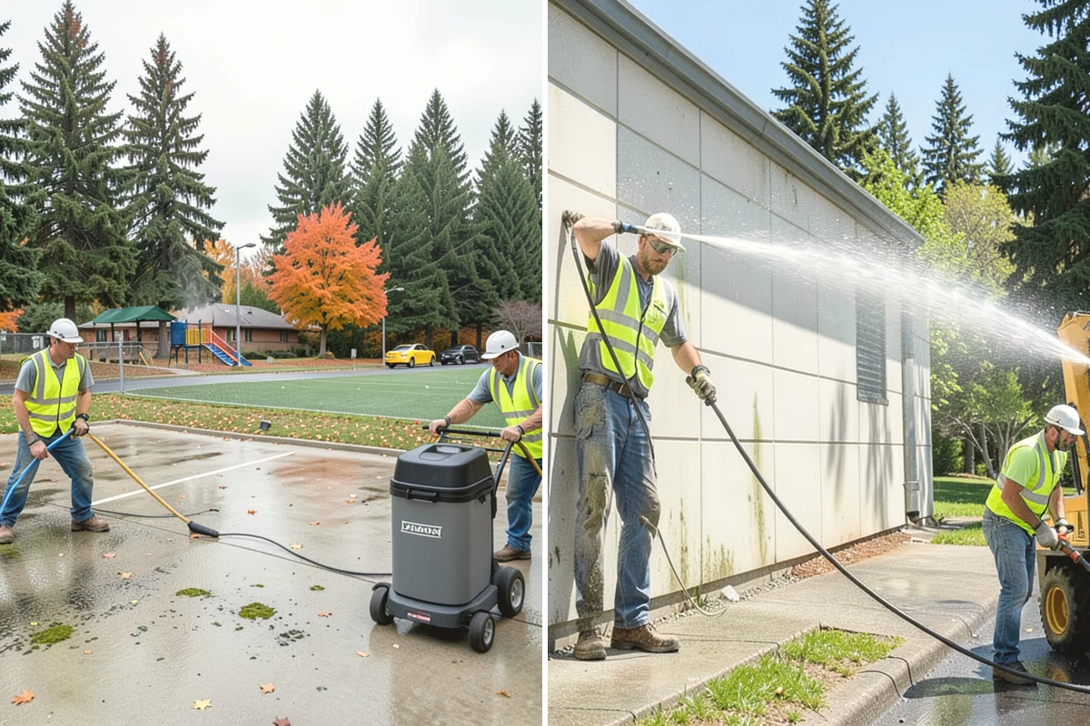 Concrete Demolition in Mill Creek, Snohomish County, WA - Mark protected utilities and set the demolition limits
