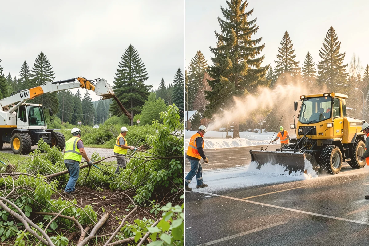 Concrete Demolition in Newcastle, King County, WA - Mark protected utilities and set the demolition limits