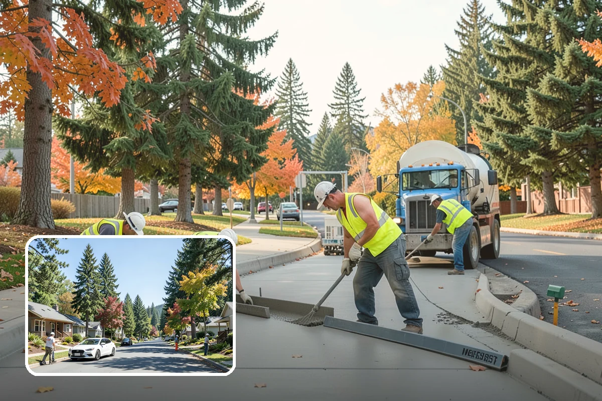 Concrete Demolition in Orting, Pierce County, WA - Selective removal that protects adjacent infrastructure