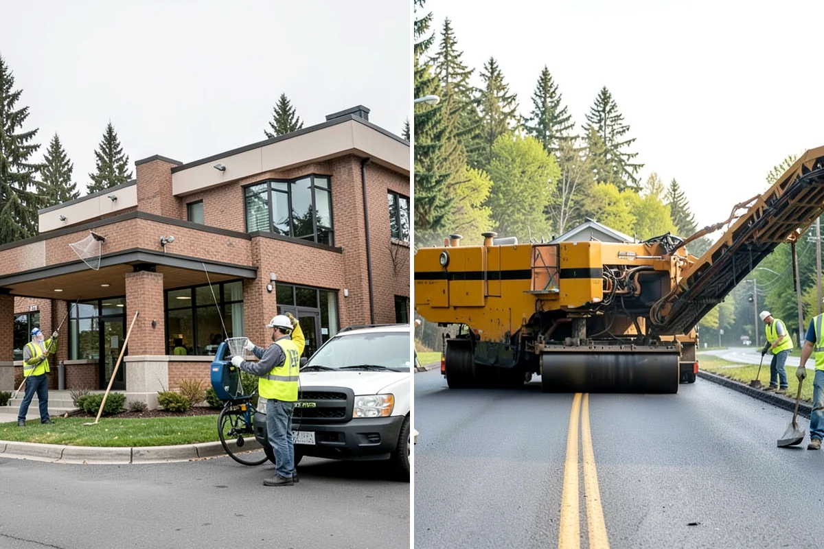 Concrete Demolition in Pacific, King County, WA - Mark protected utilities and set the demolition limits