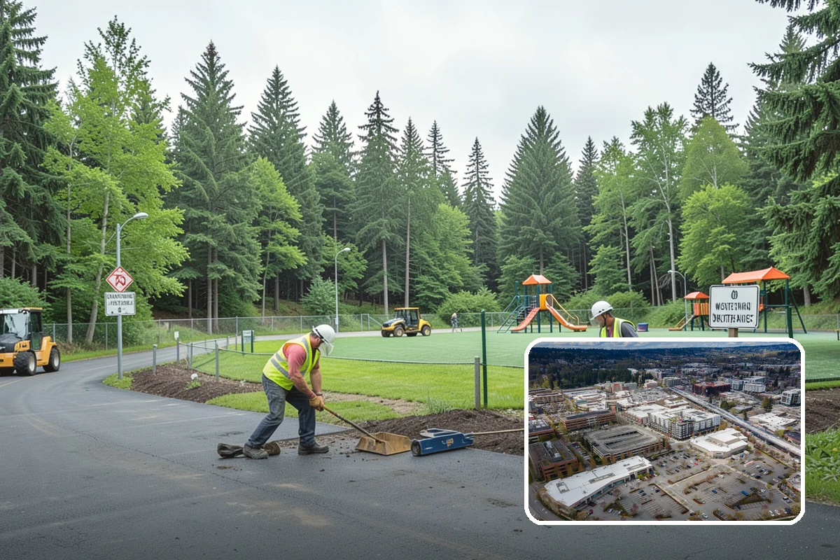 Concrete Demolition in Redmond, King County, WA - Selective removal that protects adjacent infrastructure