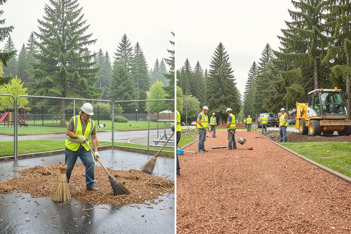 Concrete Demolition in Snohomish, Snohomish County, WA - Mark protected utilities and set the demolition limits