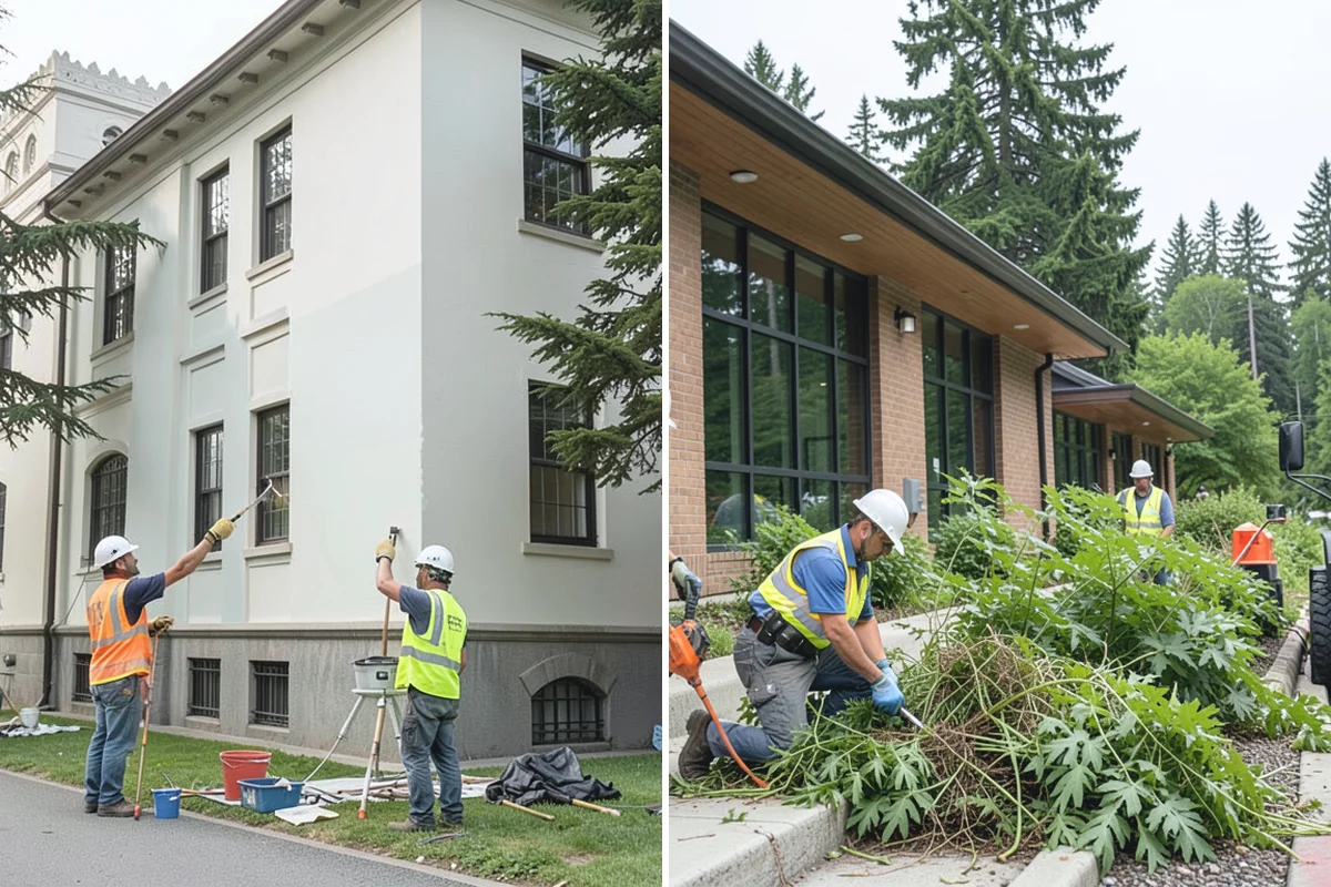 Concrete Demolition in South Prairie, Pierce County, WA - Mark protected utilities and set the demolition limits