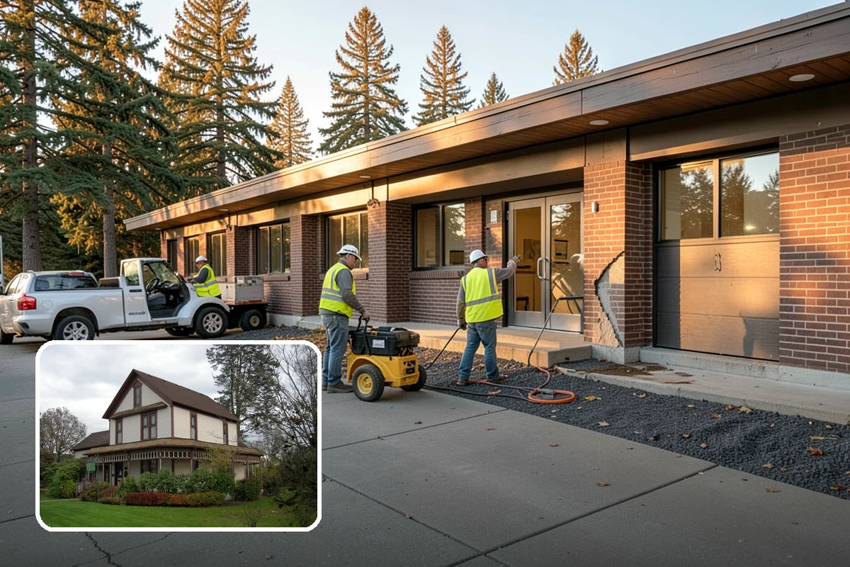 Concrete Demolition in Sumner, Pierce County, WA - Selective removal that protects adjacent infrastructure