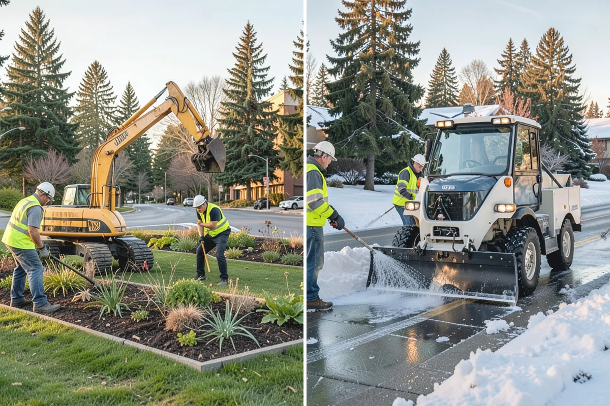 Concrete Demolition in Sumner, Pierce County, WA - Mark protected utilities and set the demolition limits