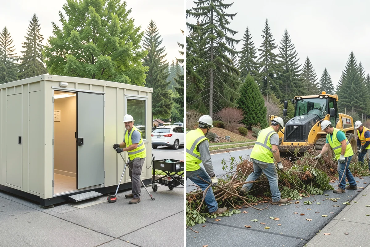 Concrete Demolition in Tacoma, Pierce County, WA - Mark protected utilities and set the demolition limits