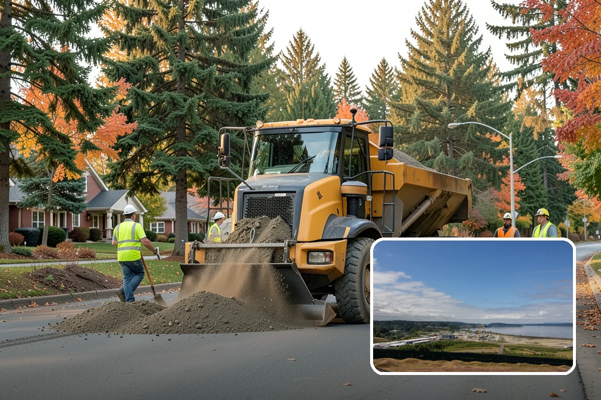 Concrete Demolition in University Place, Pierce County, WA - Selective removal that protects adjacent infrastructure
