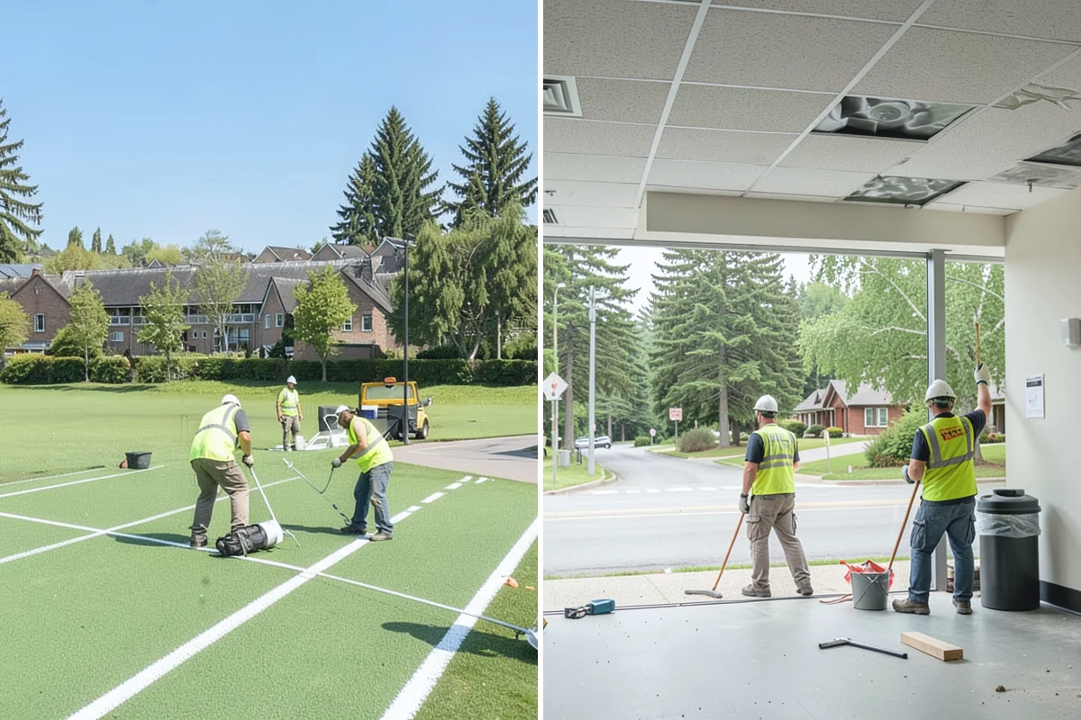 Concrete Demolition in Woodinville, King County, WA - Mark protected utilities and set the demolition limits