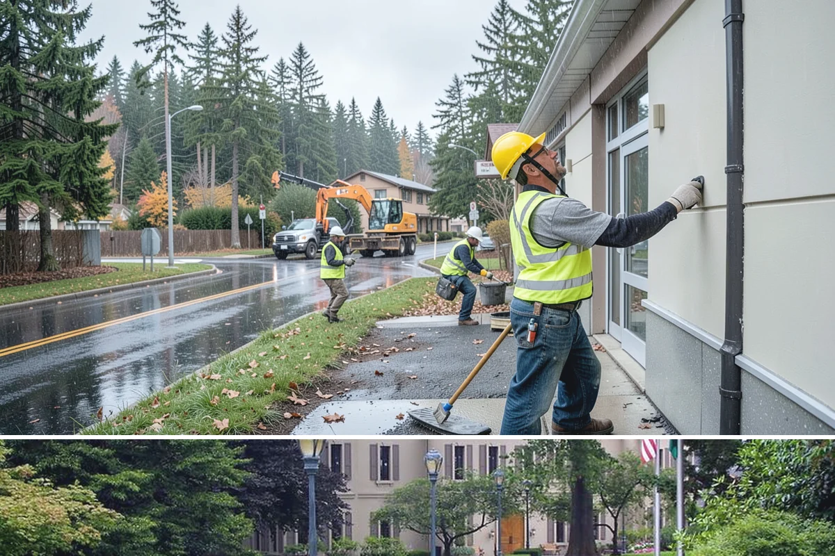 Concrete Demolition in Woodinville, King County, WA - Demolition can proceed year-round and is typically scheduled immediately ahead of the reconstruction it enables.