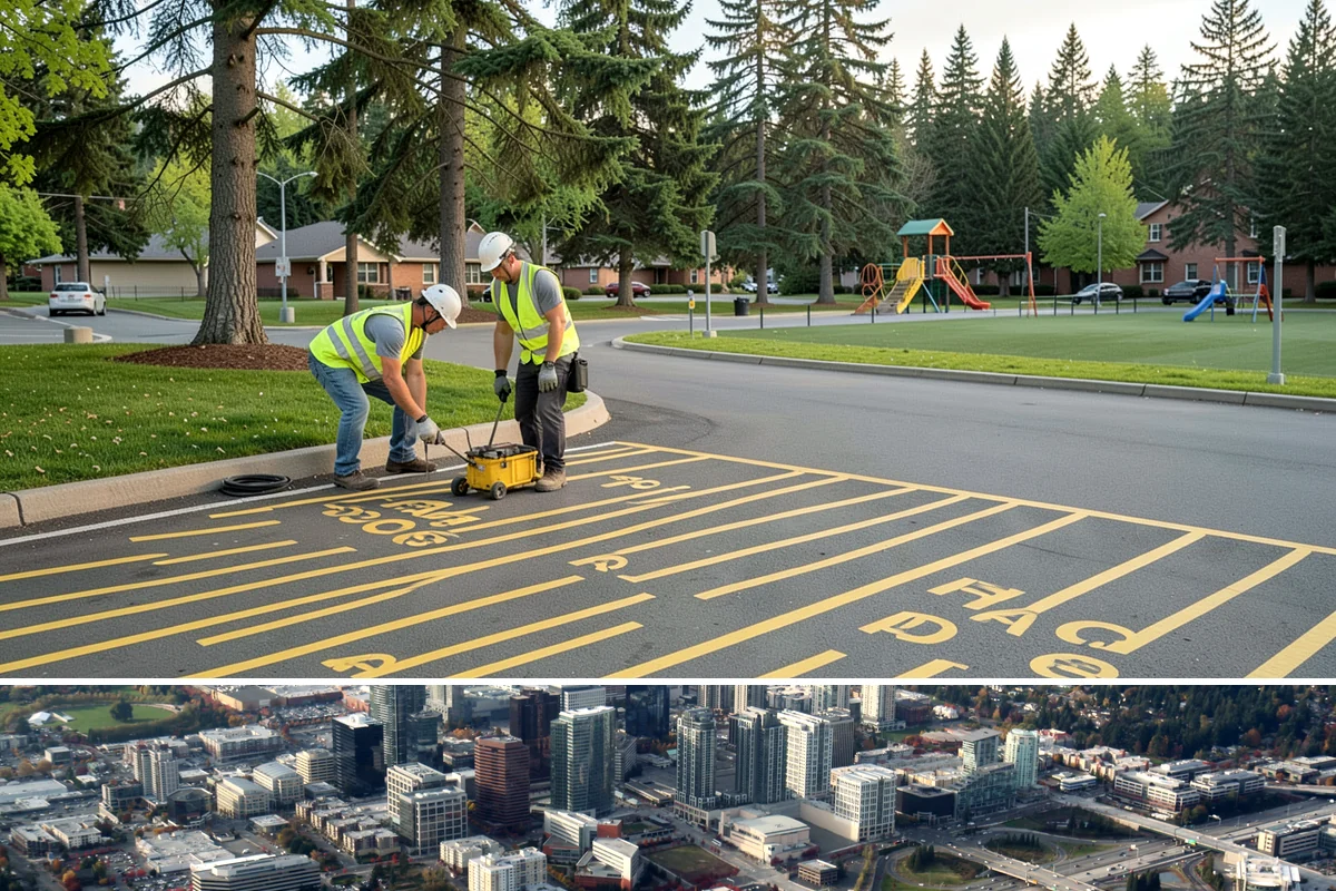 Concrete Flatwork in Bellevue, King County, WA - Late spring through early fall offers the most reliable curing windows, though heated blankets and accelerators allow winter...
