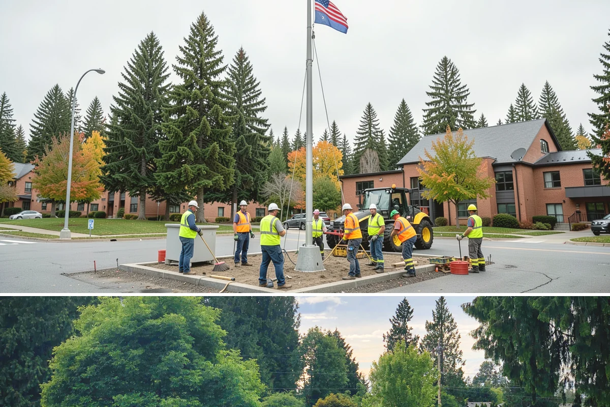 Concrete Flatwork in Bonney Lake, Pierce County, WA - Late spring through early fall offers the most reliable curing windows, though heated blankets and accelerators allow winter...