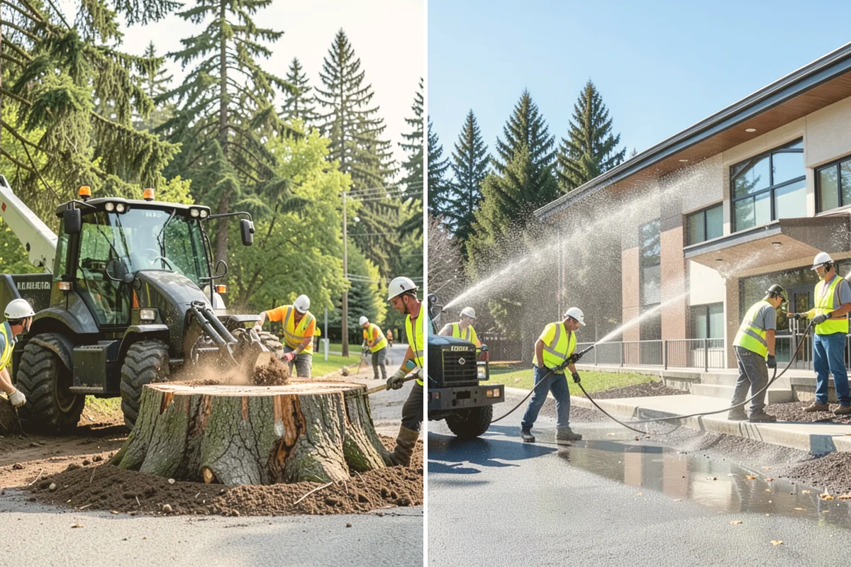 Concrete Flatwork in Brier, Snohomish County, WA - Review plan sheets and mark utilities before saw-cutting existing panels