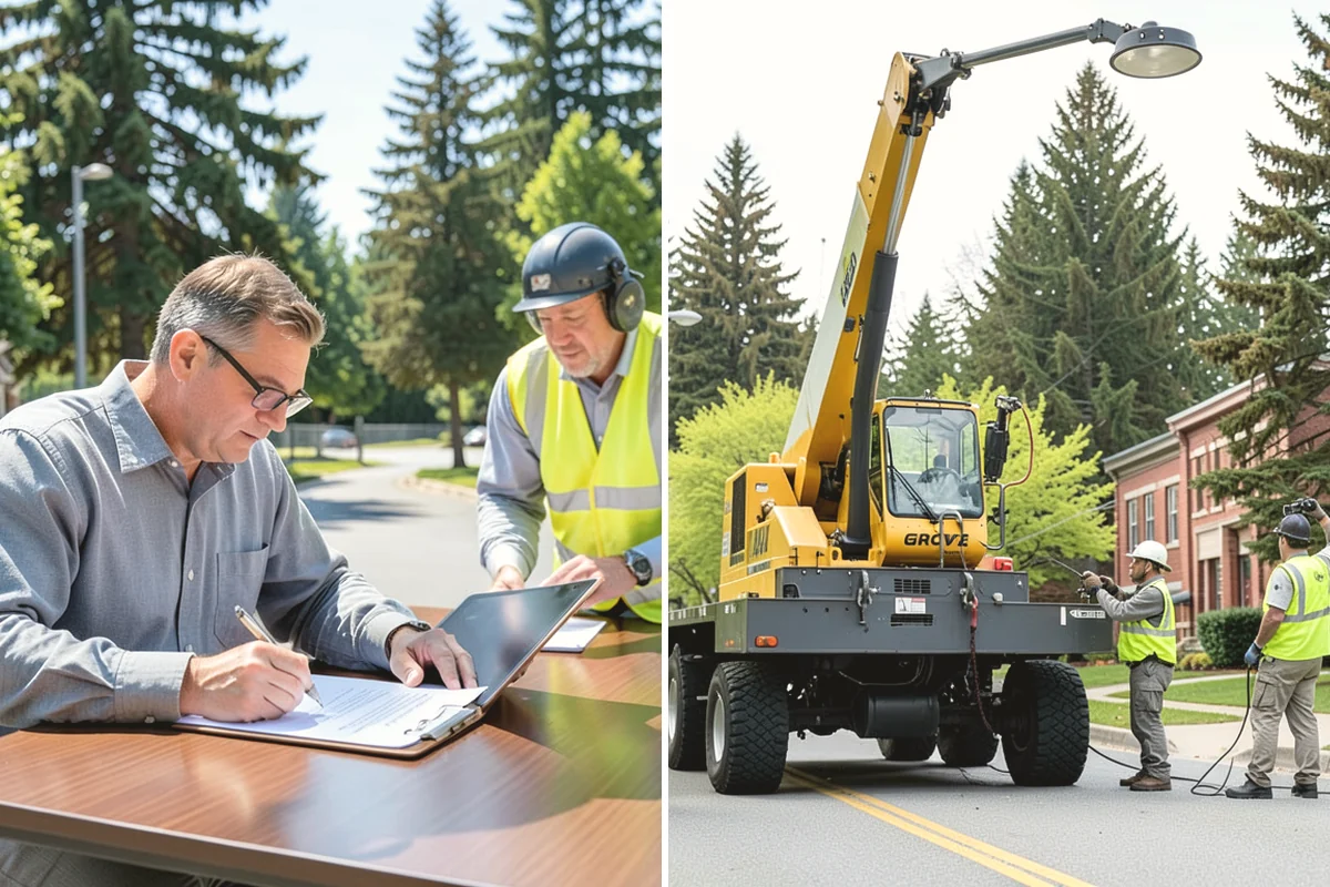 Concrete Flatwork in Burlington, Skagit County, WA - Review plan sheets and mark utilities before saw-cutting existing panels