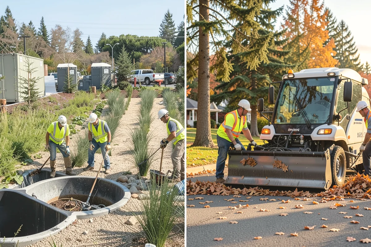 Concrete Flatwork in Carbonado, Pierce County, WA - Review plan sheets and mark utilities before saw-cutting existing panels