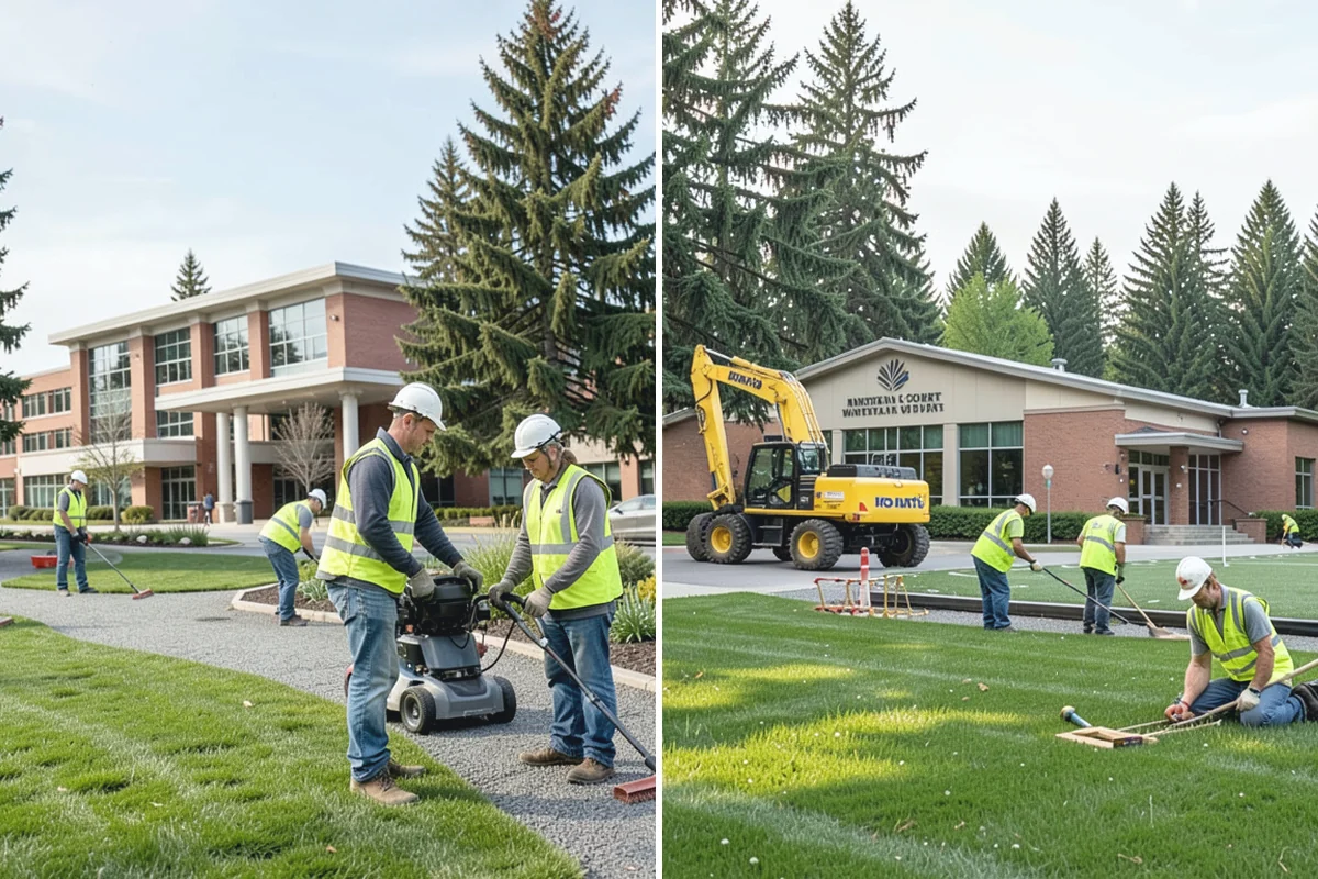 Concrete Flatwork in Darrington, Snohomish County, WA - Review plan sheets and mark utilities before saw-cutting existing panels