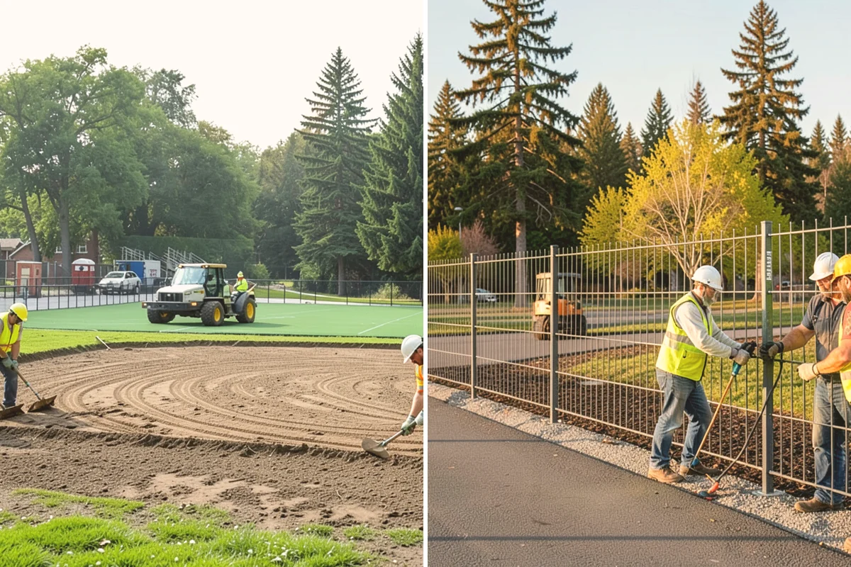 Concrete Flatwork in Langley, Island County, WA - Review plan sheets and mark utilities before saw-cutting existing panels
