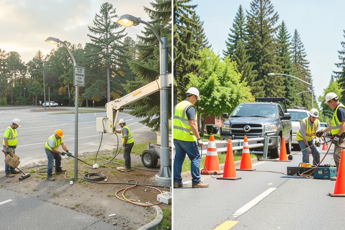 Concrete Flatwork in Lynnwood, Snohomish County, WA - Review plan sheets and mark utilities before saw-cutting existing panels