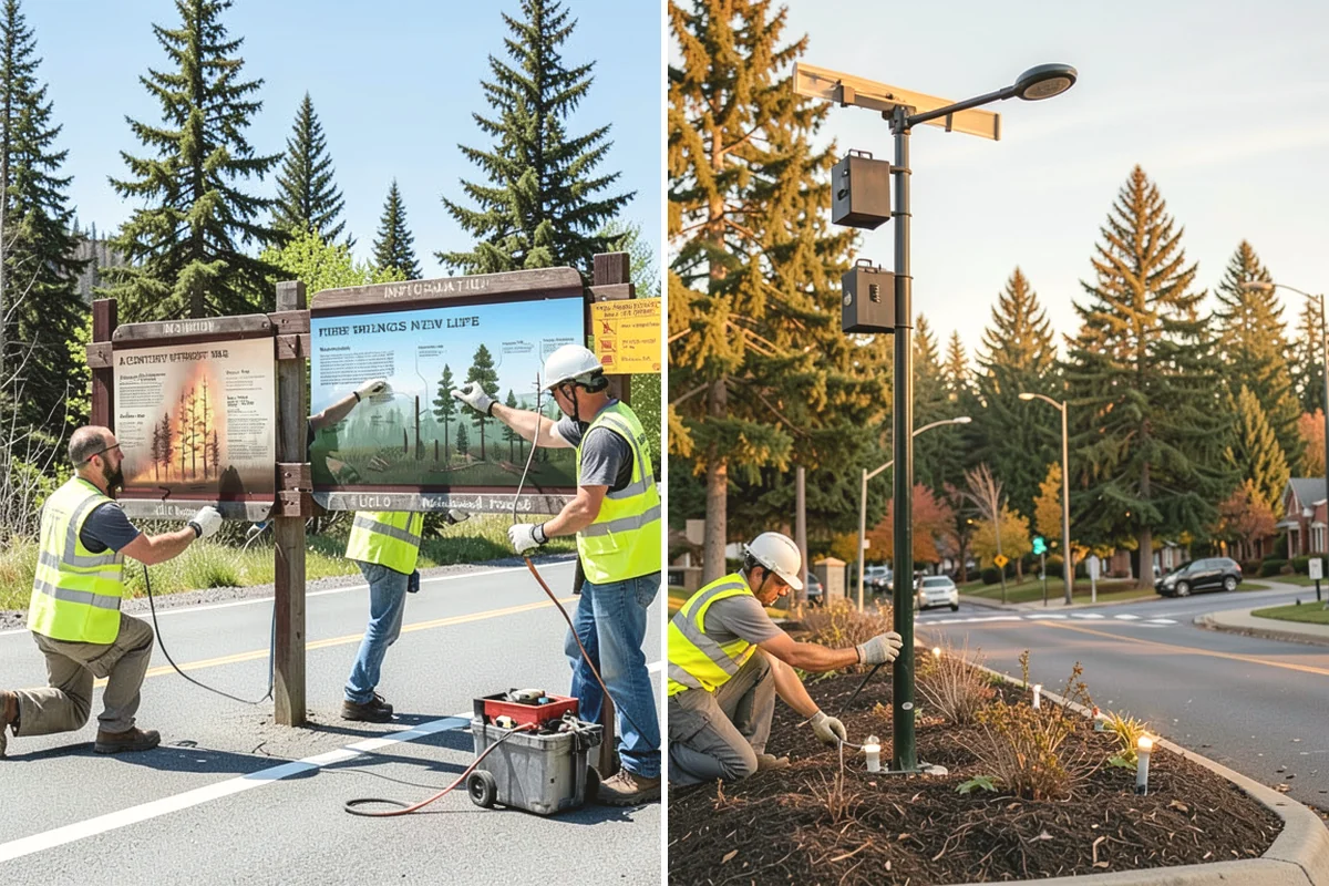 Concrete Flatwork in Mukilteo, Snohomish County, WA - Review plan sheets and mark utilities before saw-cutting existing panels