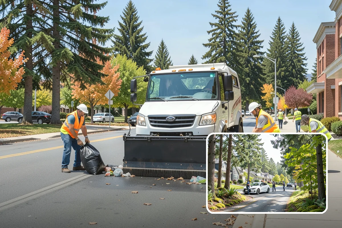 Concrete Flatwork in Normandy Park, King County, WA - Conforms to municipal standard details and ADA slope tolerances