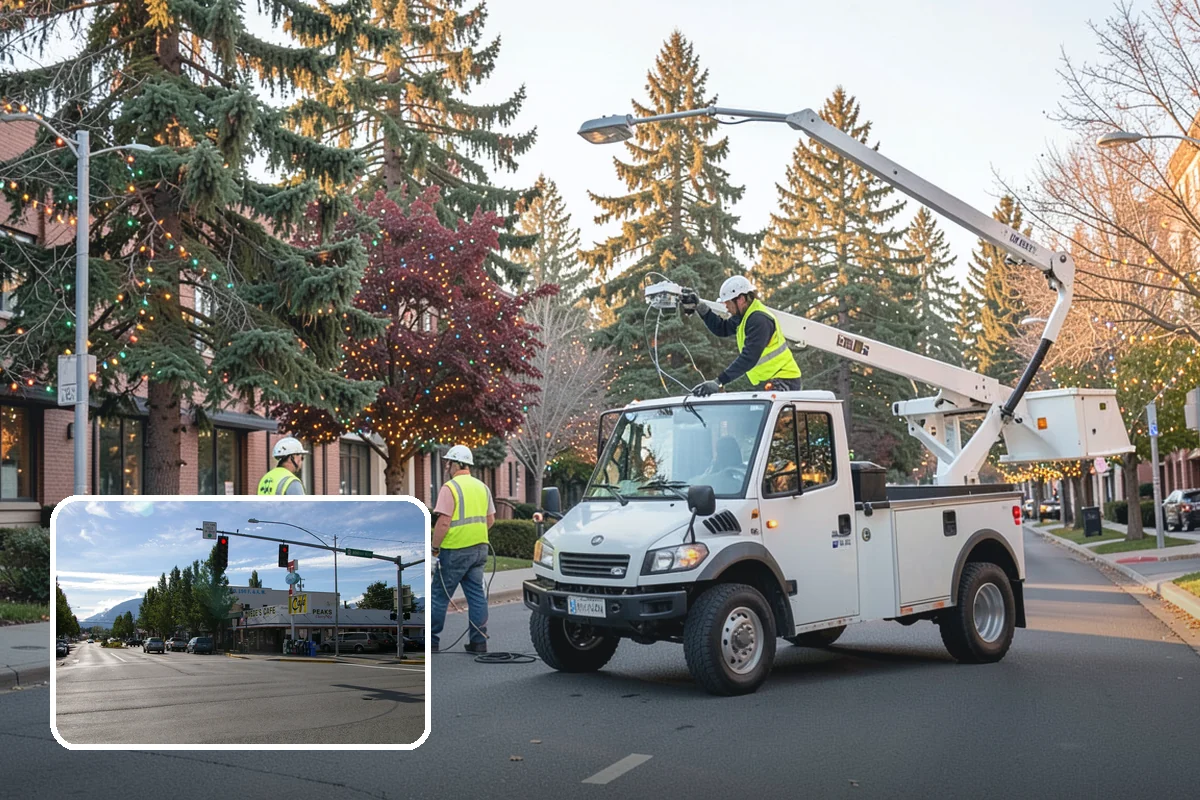 Concrete Flatwork in North Bend, King County, WA - Conforms to municipal standard details and ADA slope tolerances