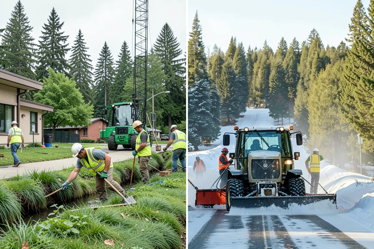 Concrete Flatwork in Pacific, King County, WA - Review plan sheets and mark utilities before saw-cutting existing panels