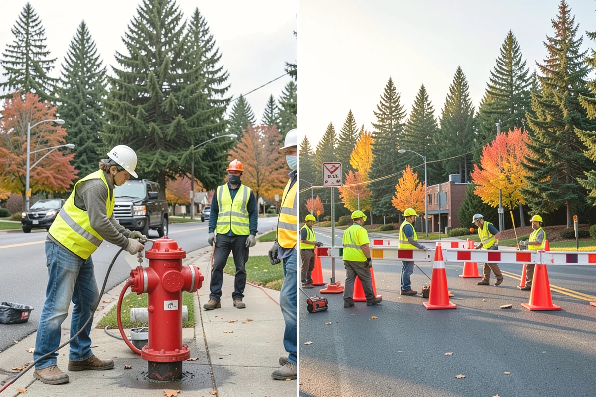 Concrete Flatwork in Ruston, Pierce County, WA - Review plan sheets and mark utilities before saw-cutting existing panels