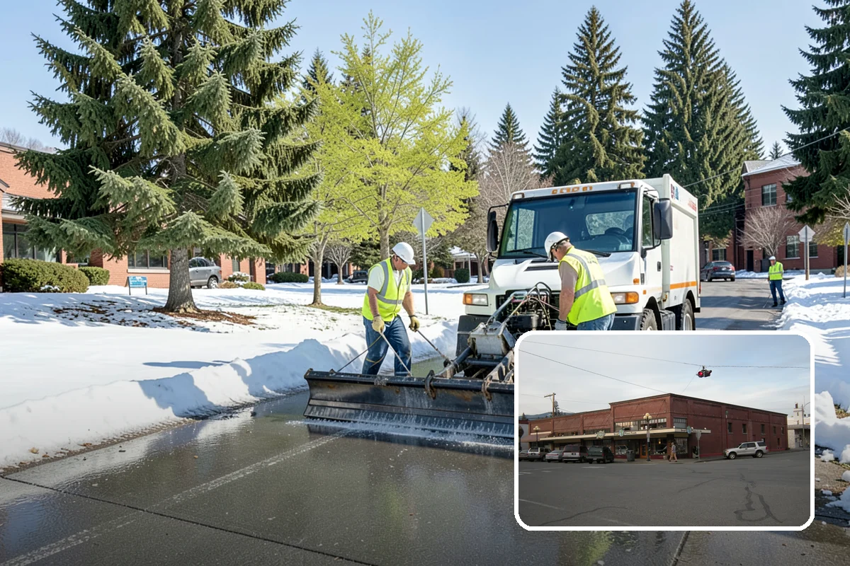 Concrete Flatwork in Sedro-Woolley, Skagit County, WA - Conforms to municipal standard details and ADA slope tolerances