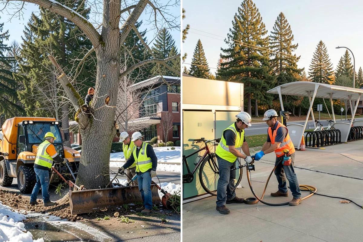 Concrete Flatwork in Snoqualmie, King County, WA - Review plan sheets and mark utilities before saw-cutting existing panels