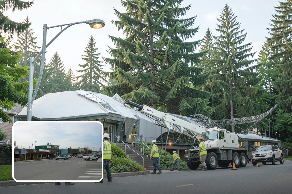 Concrete Flatwork in Stanwood, Snohomish County, WA - Conforms to municipal standard details and ADA slope tolerances