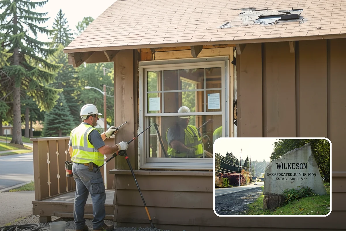 Concrete Flatwork in Wilkeson, Pierce County, WA - Conforms to municipal standard details and ADA slope tolerances